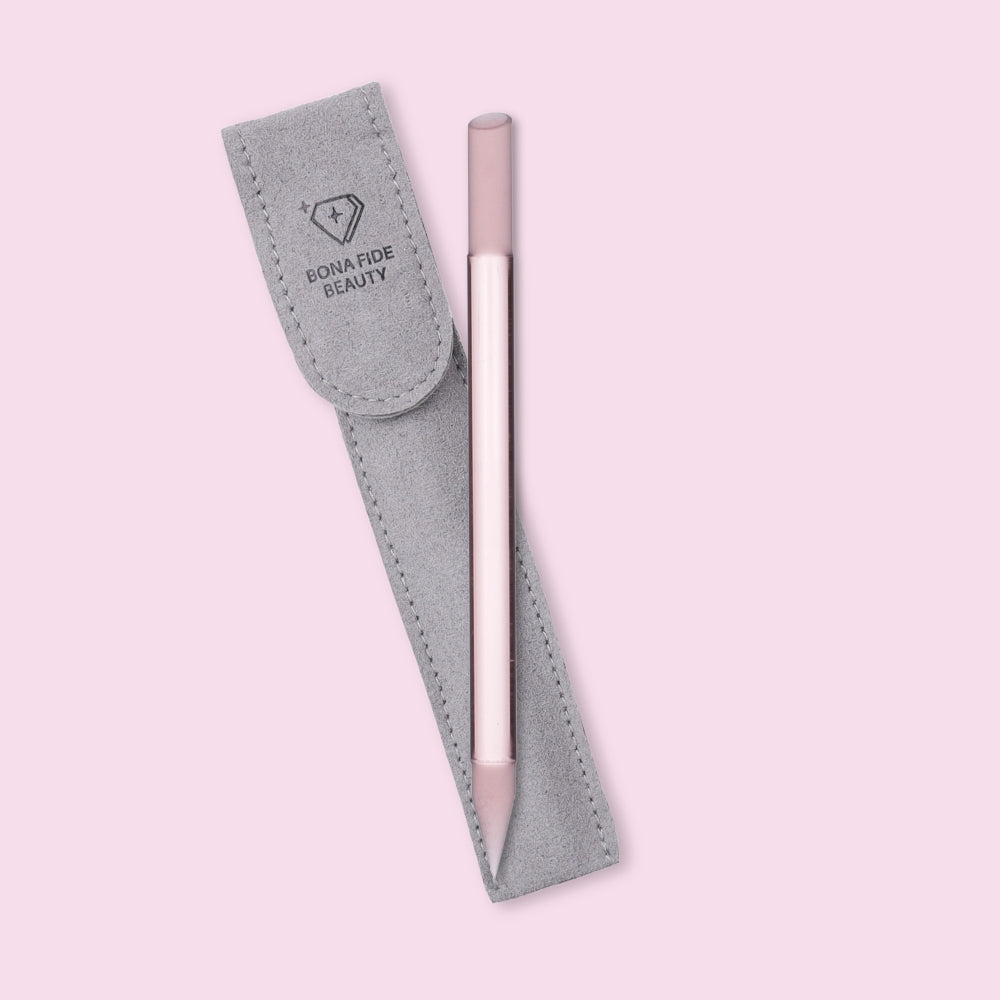 Duel-Ended Czech Glass Cuticle Pusher