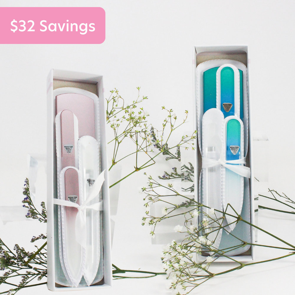 Glass Nail Care Starter Kit Duo Set