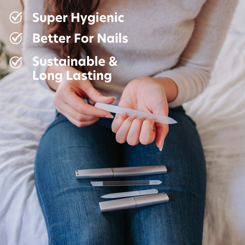 3-Piece Manicure Set in Silver