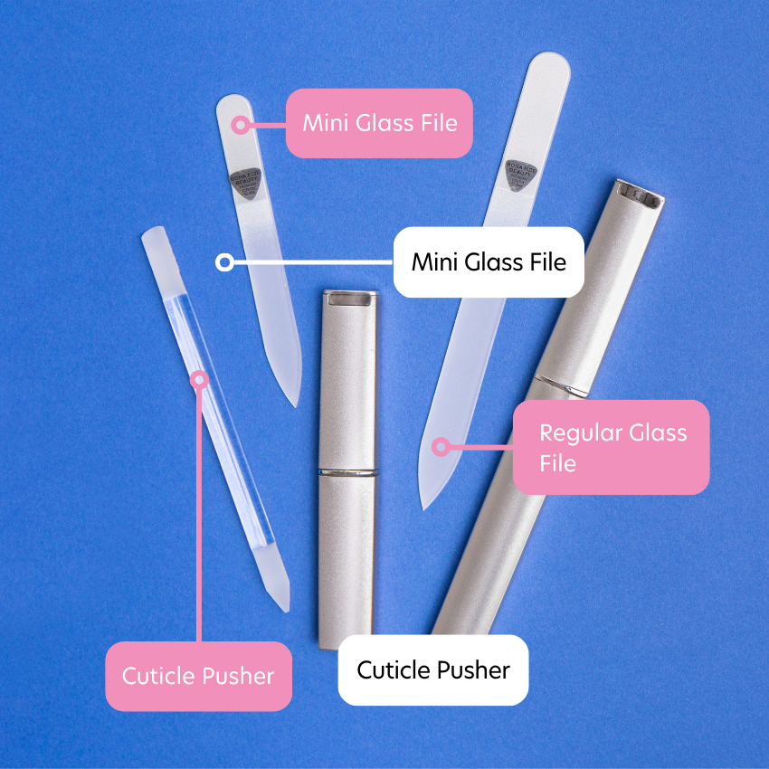 3-Piece Manicure Set in Silver