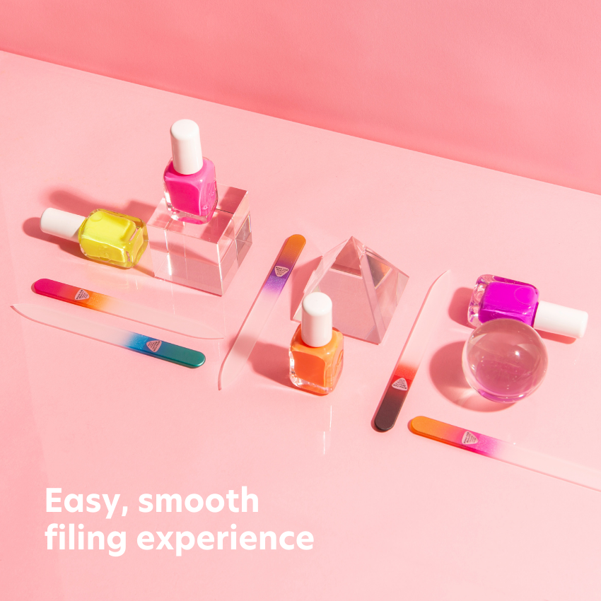 5-Pack Glass Nail Files in Sleeves