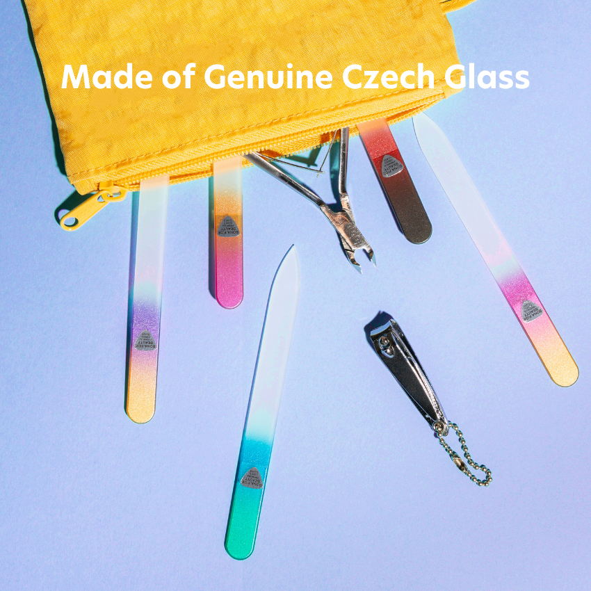 5-Pack Glass Nail Files in Sleeves