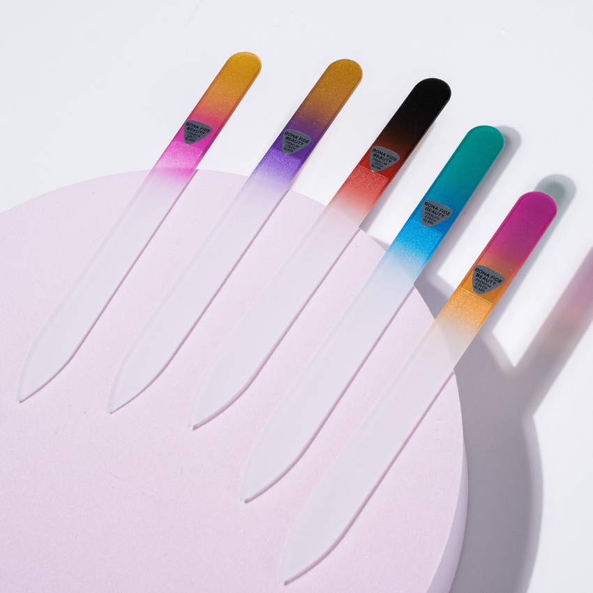 5-Pack Glass Nail Files in Sleeves