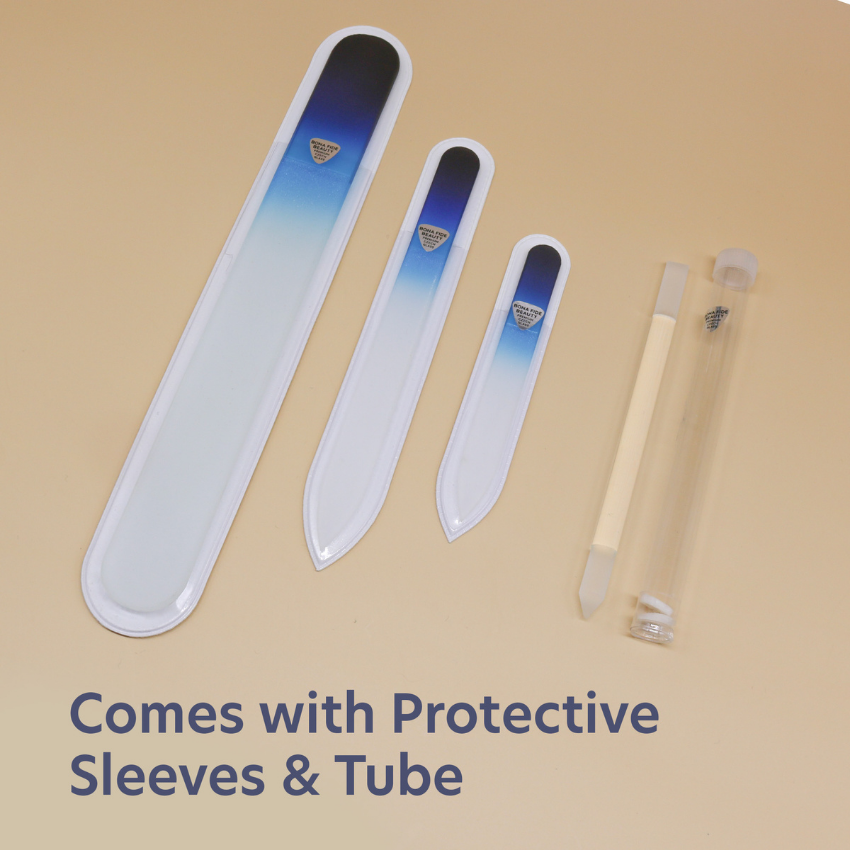 4-Piece Manicure & Pedicure Set in Cobalt