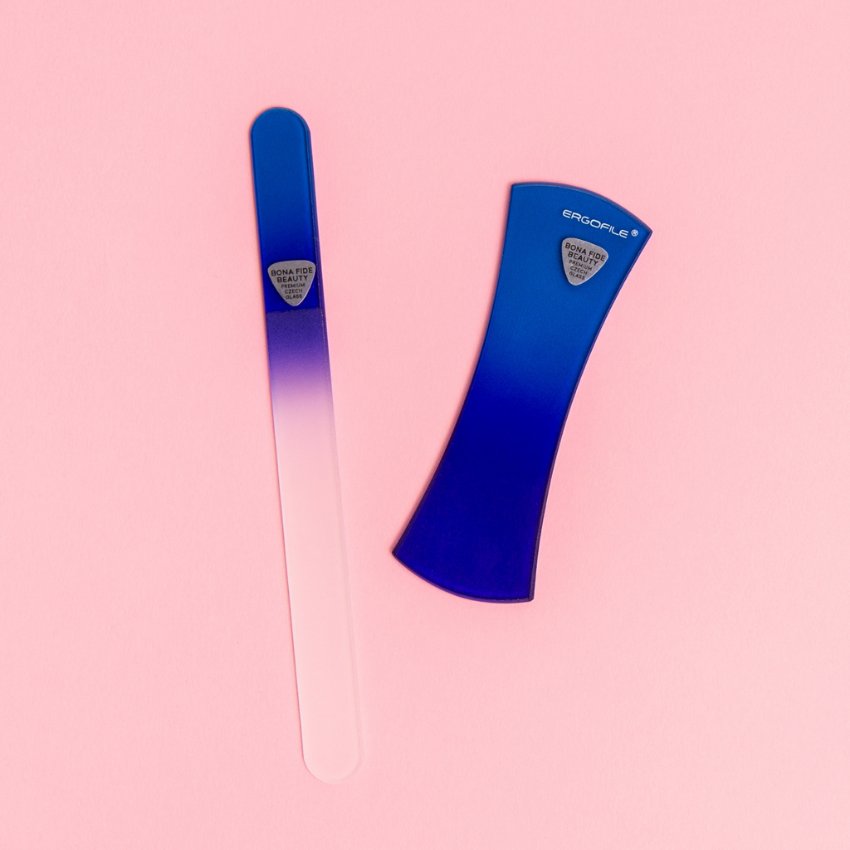 Bow Ergonomic Glass Nail File