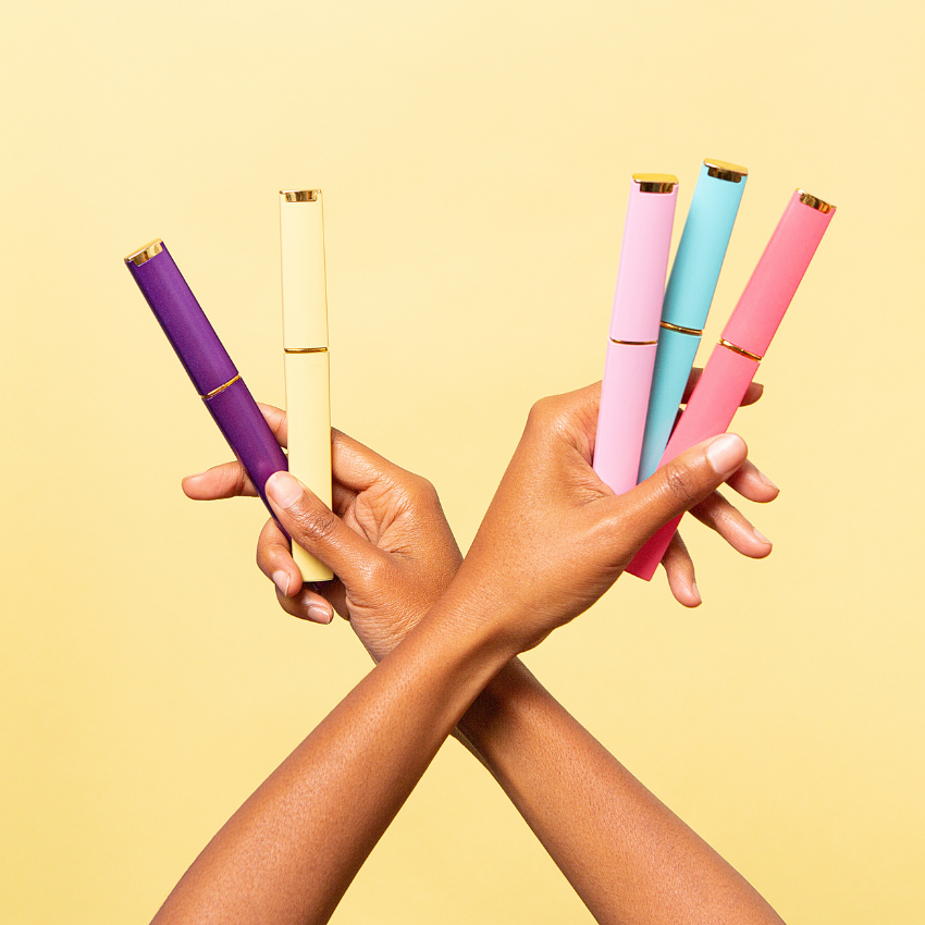 5-Pack Glass Nail Files in Hard Cases - Sunset Drive