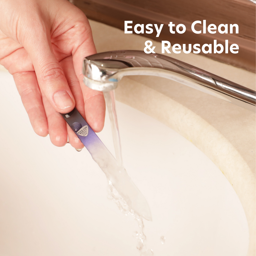 5-Pack Czech Glass Nail Files in Hard Cases - Malibu Set