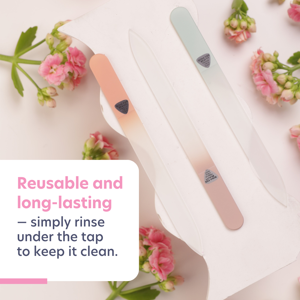 Autumn Glass Nail File Trio