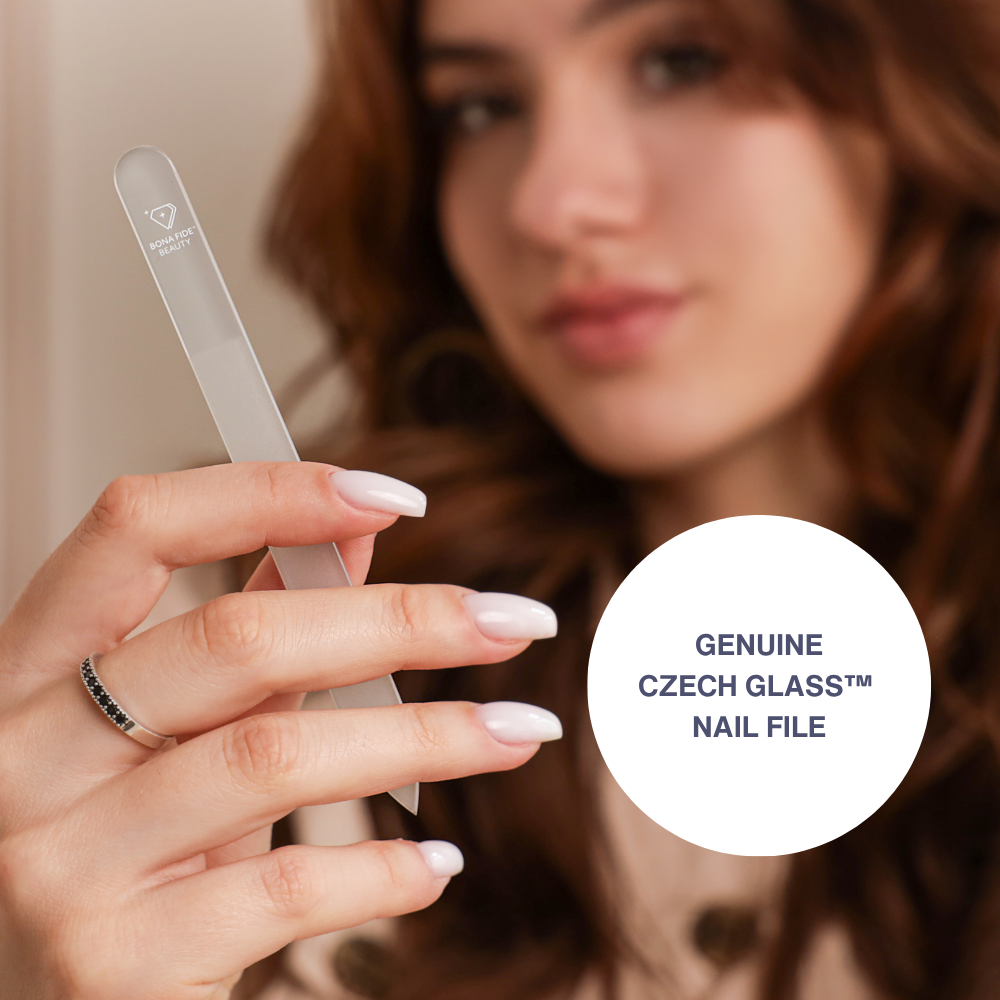Coarse Grit Single Czech Glass Nail Files