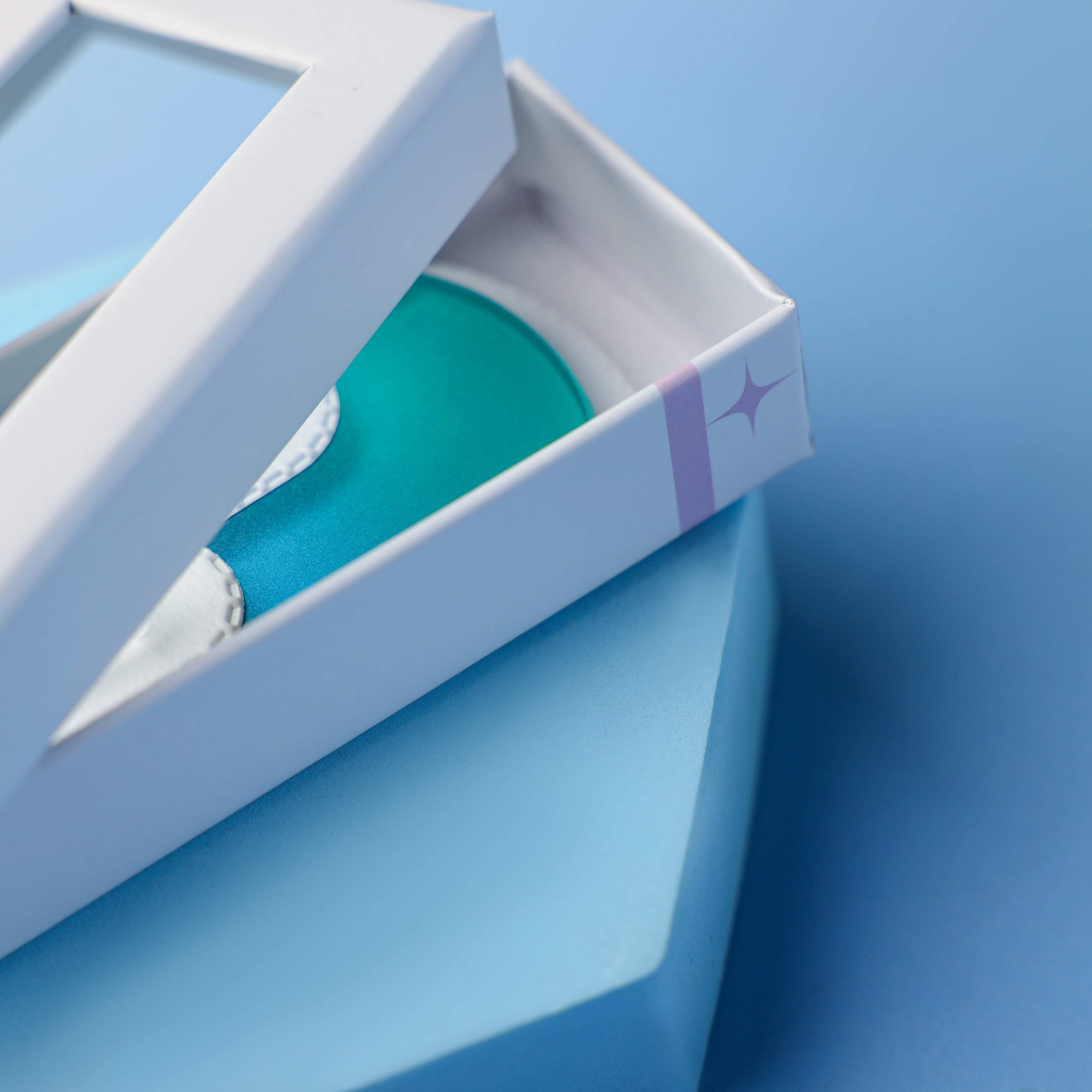 4-Piece Glass File Starter Kit in Aqua