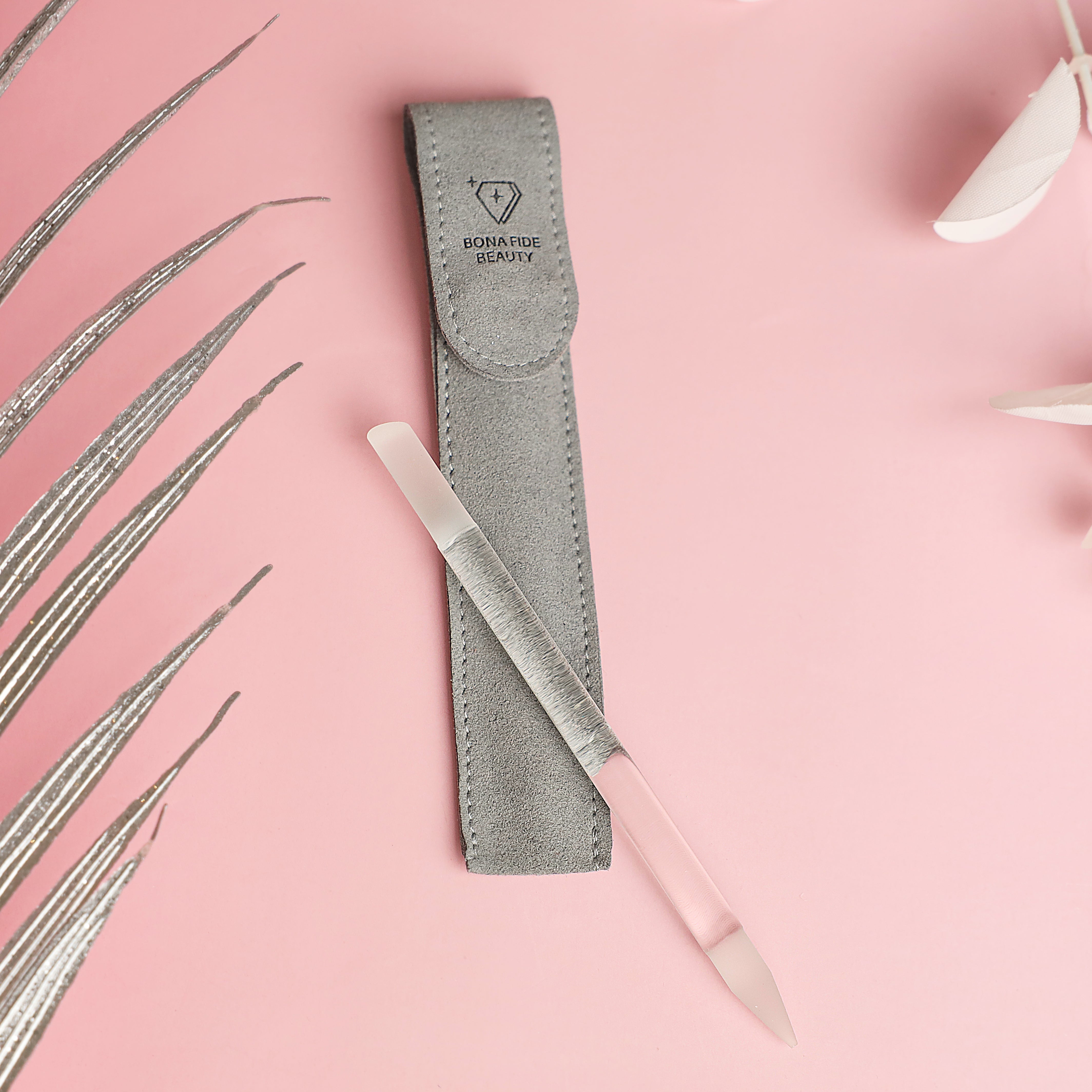 Duel-Ended Czech Glass Cuticle Pusher