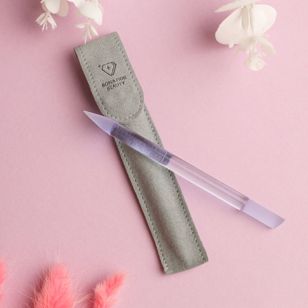 Single Czech Glass Cuticle Pusher
