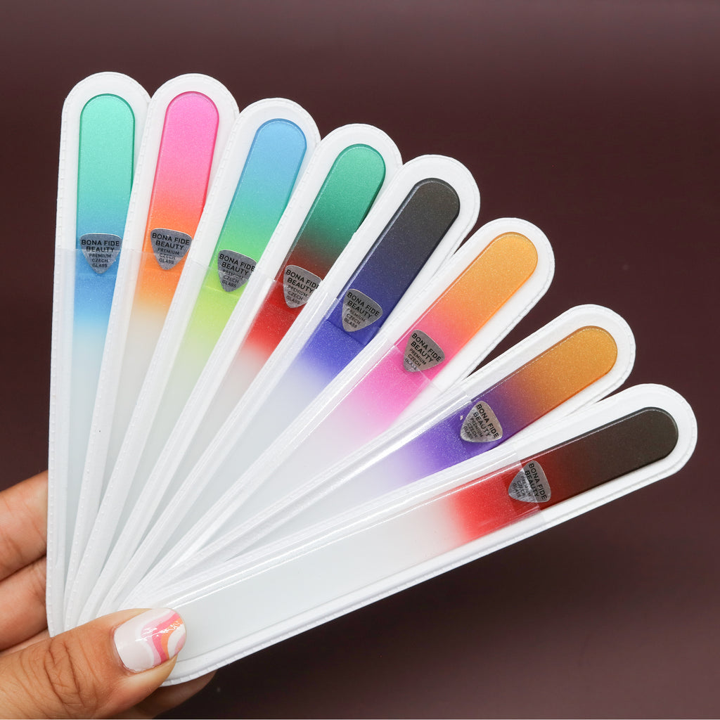 Assorted crystal nail files
