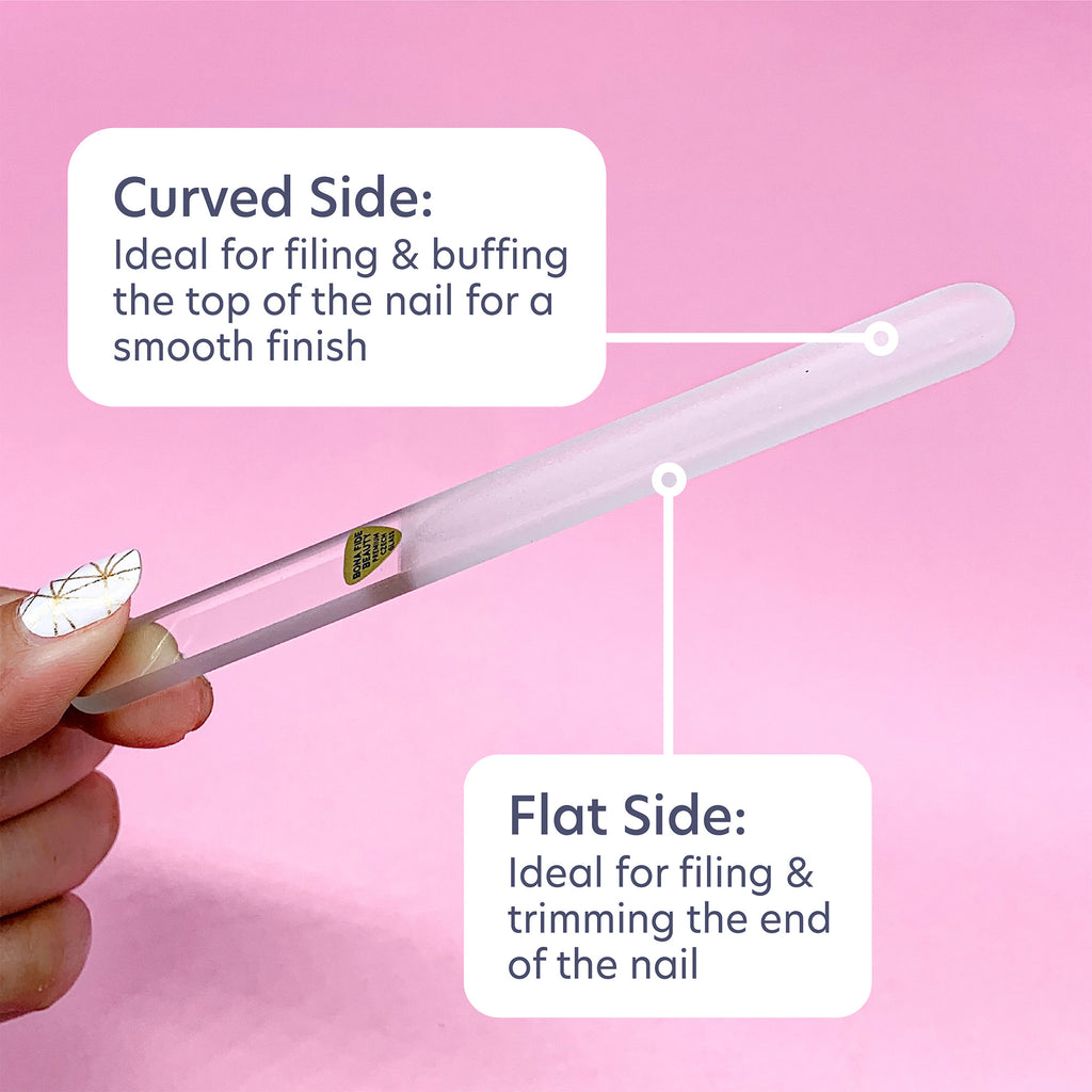 Pet Nail File - Gentle Glass File for Small Dogs, Cats, and Birds